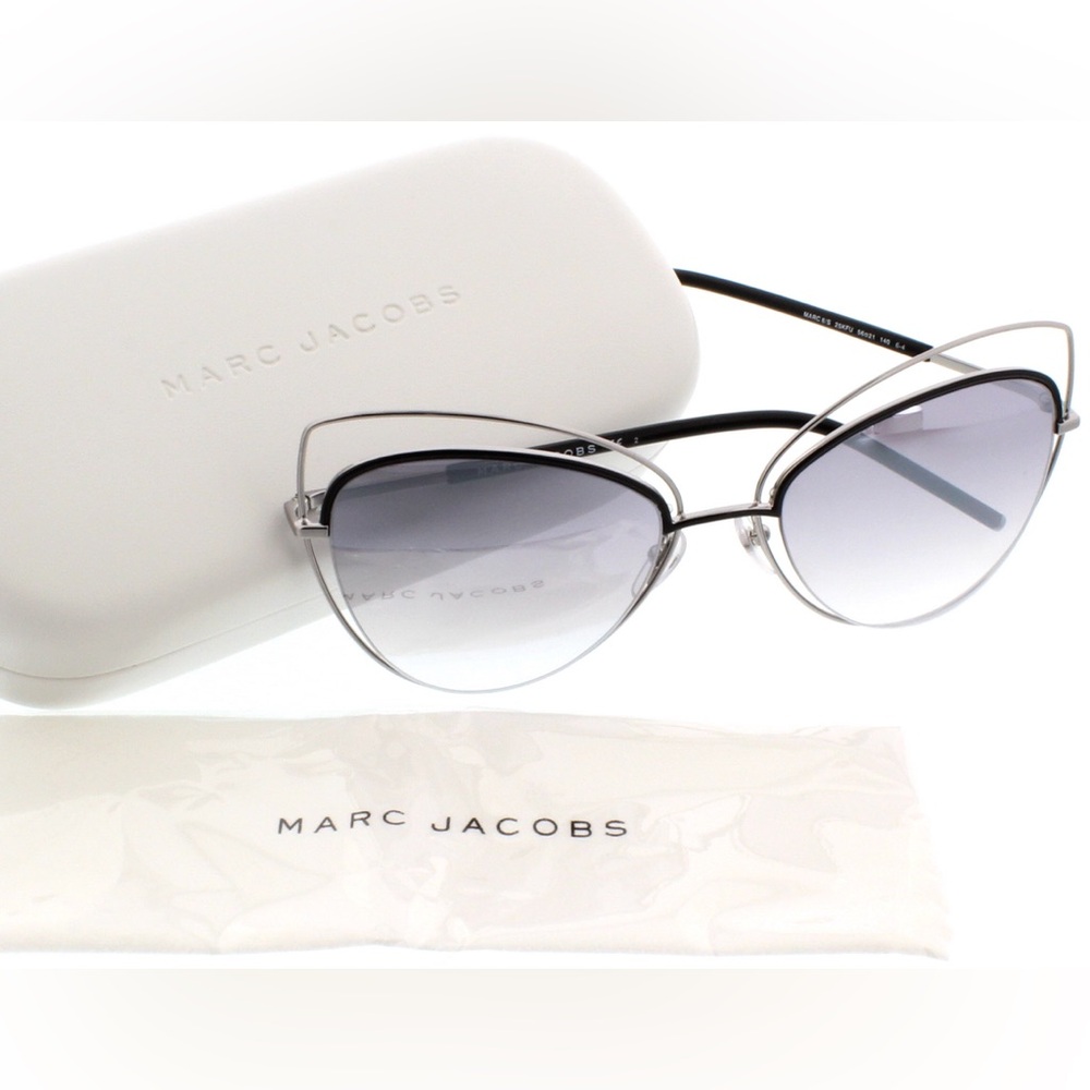 Marc Jacobs Double Wire Double Rimmed Cat Eye Sunglasses MJ 8/S 25KFU